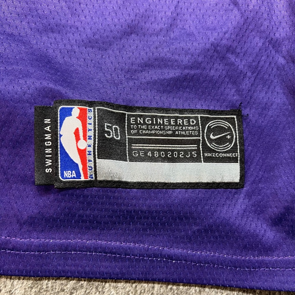 Nike Utah Jazz Donovan Mitchell 45 Purple Mountain Swingman Jersey Mens 50 Large - Picture 5 of 11